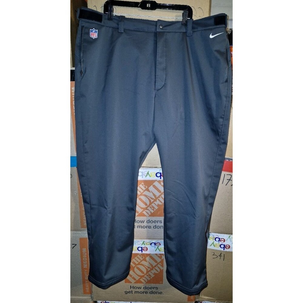 Nike NFL Team Issued Winter Pants Storm On Field Gray Men Sz 4XL 641572-060 New